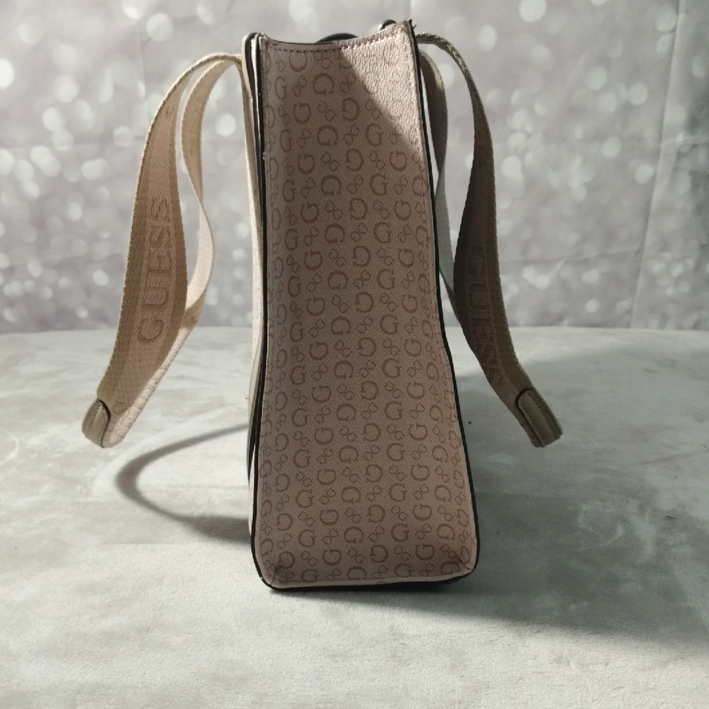 Guess Blush Monogram Tote - image 2